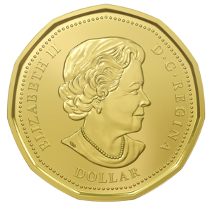 2016 1-dollar - Lucky Loon obverse
